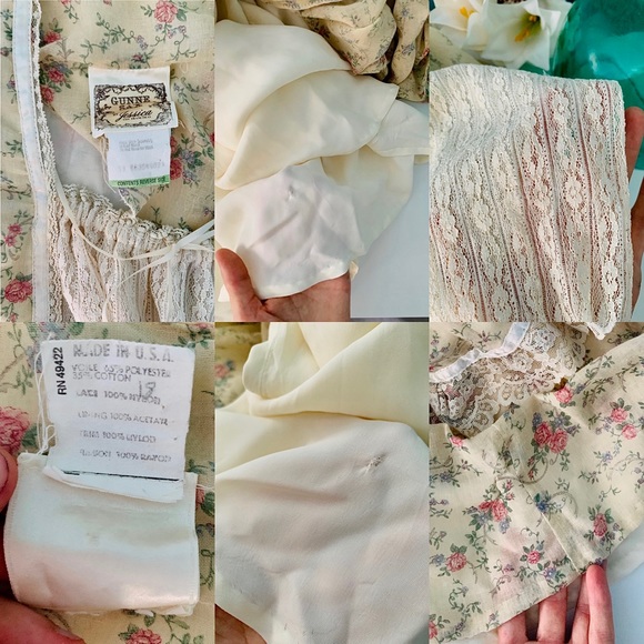 SOLD Vintage Gunne Sax Maxi dress - Picture 3 of 8